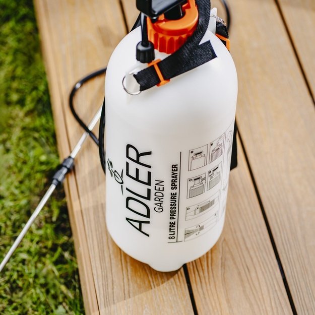 Manual pressure sprayer ADLER AD 6809 - 8L