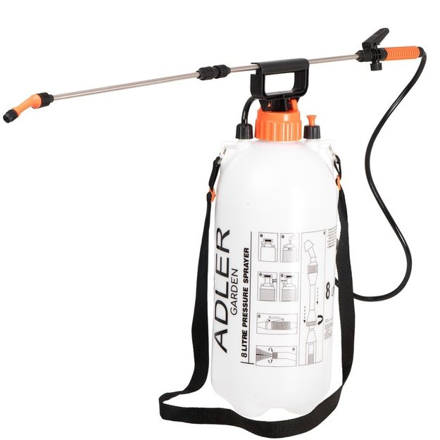 Manual pressure sprayer ADLER AD 6809 - 8L