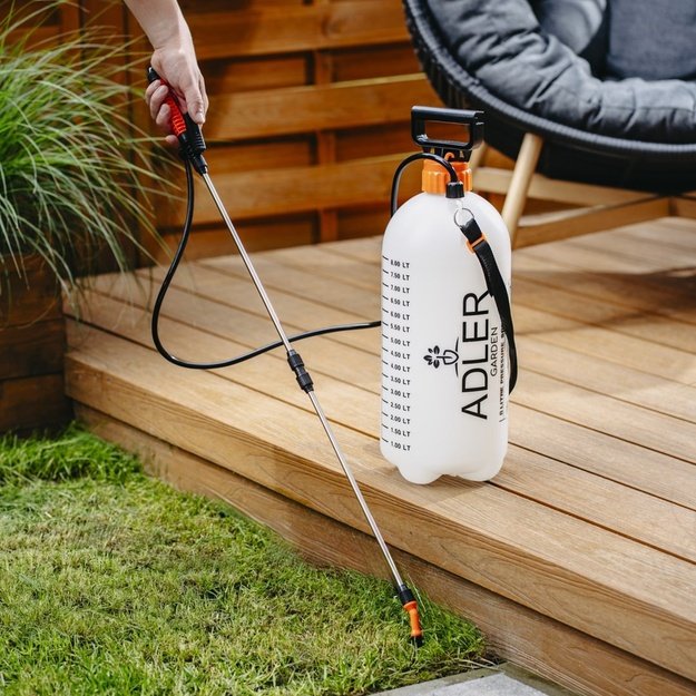Manual pressure sprayer ADLER AD 6809 - 8L