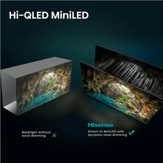 Hisense 55U7SE 55  (139 cm) UHD MiniLED Smart TV | Hisense