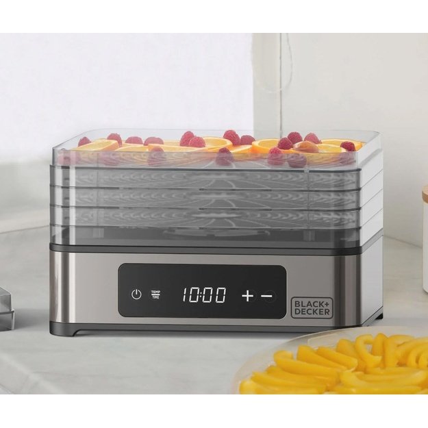 Black+Decker BXDE401E Fruit, Mushroom and Vegetable Dehydrator