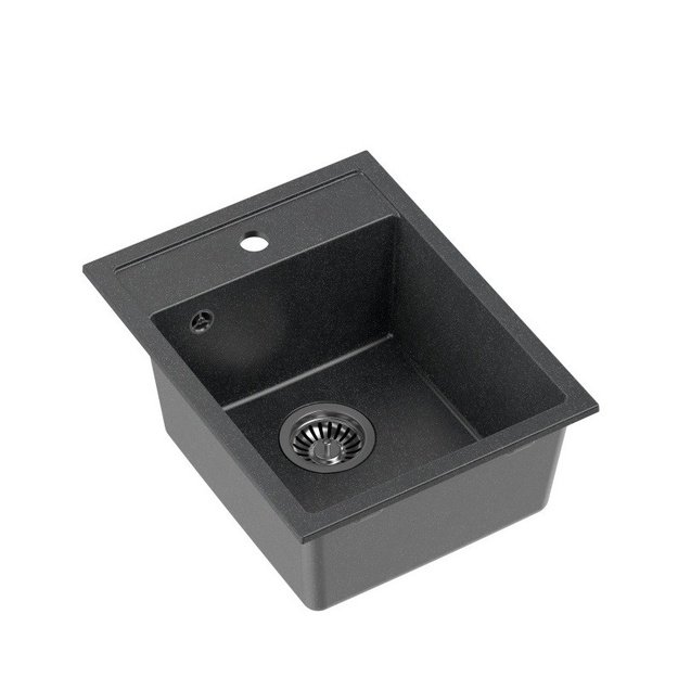 Virtuvinė plautuvė Quadron JOHNNY 90 HCQJ3950CZK, juoda