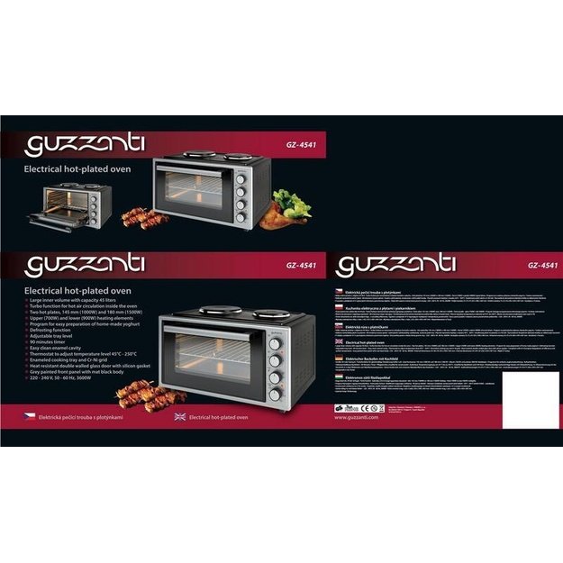 Elektinė orkaitė Guzzanti GZ-4541