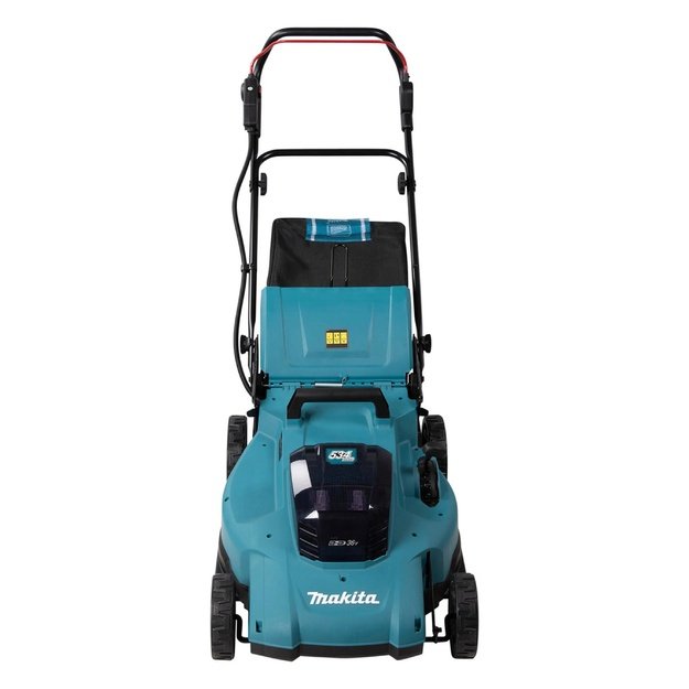 Akumuliatorinė vejapjovė Makita DLM538CT2 2x18 V 2x5,0 Ah akum.