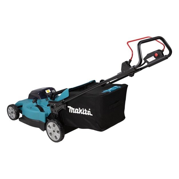Akumuliatorinė vejapjovė Makita DLM538CT2 2x18 V 2x5,0 Ah akum.