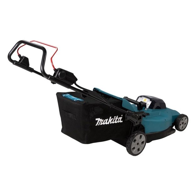 Akumuliatorinė vejapjovė Makita DLM538CT2 2x18 V 2x5,0 Ah akum.
