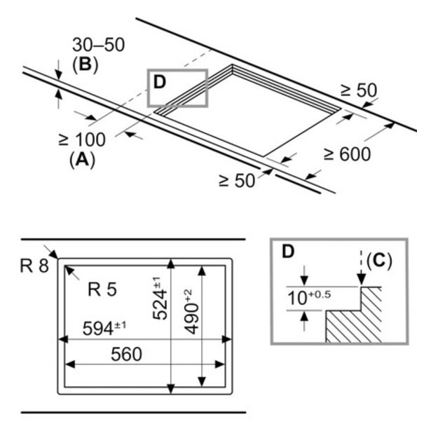 Įmontuojama dujinė kaitlentė SIEMENS iQ500, EP6A6PI10, 60 cm
