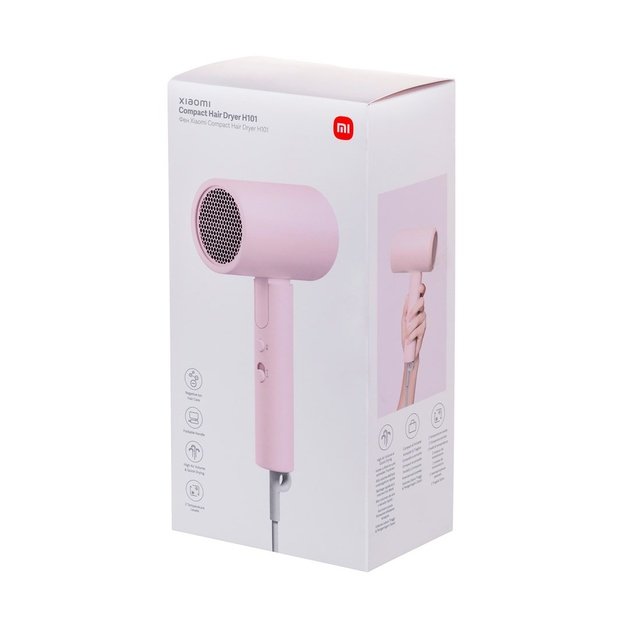 Xiaomi | Compact Hair Dryer | H101 EU | 1600 W | Number of temperature settings 2 | Pink