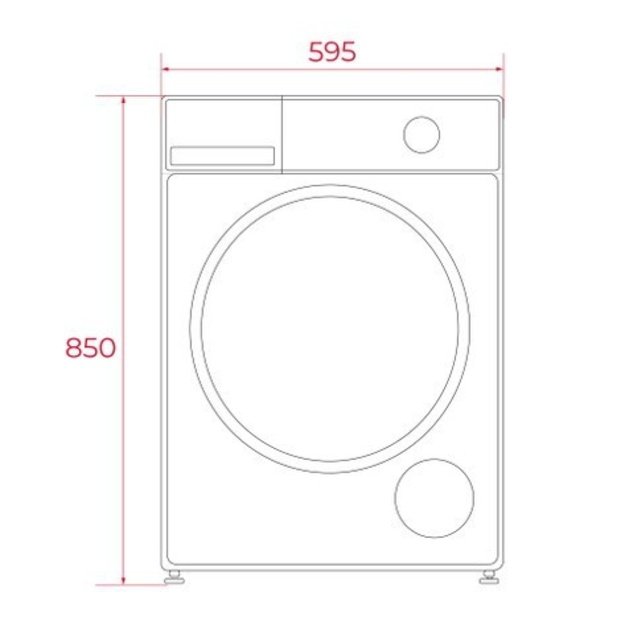 Washing machine TEKA WM 20841 W PL