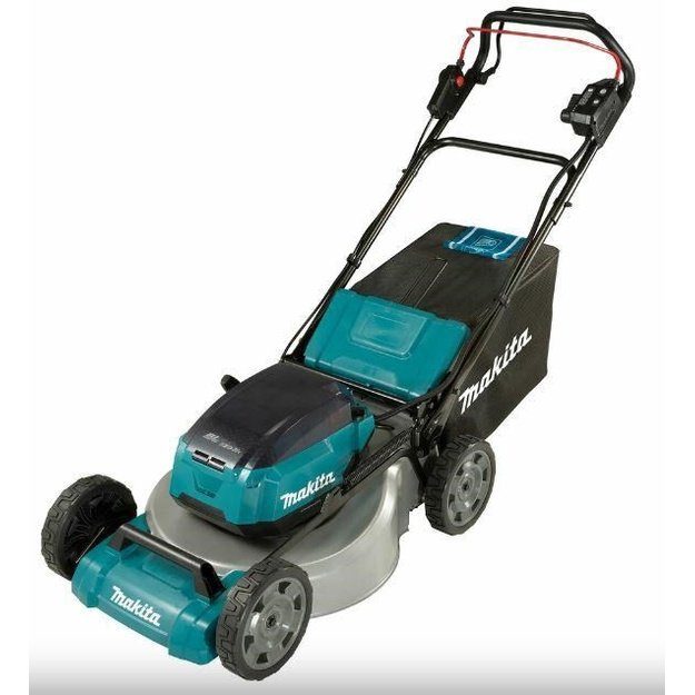 Makita DLM465PT4 lawn mower Push lawn mower Battery Black, Blue, Metallic