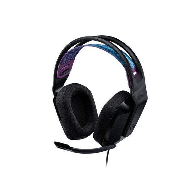 Logitech G335 Laidinės žaidimų ausinės, 3.5 mm jack, Juoda