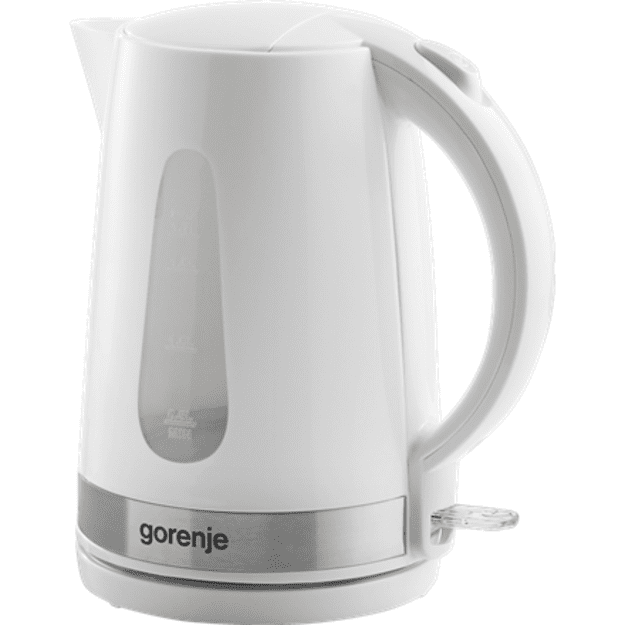 Gorenje | Kettle | K17WE | Electric | 2200 W | 1.7 L | Plastic/Metal | 360&deg; rotational base | White