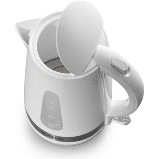 Gorenje | Kettle | K17WE | Electric | 2200 W | 1.7 L | Plastic/Metal | 360&deg; rotational base | White