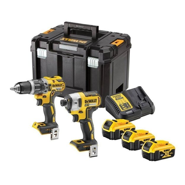 DEWALT COMBO SET 18V DCK266P3T (DCD796, DCF887) 3x5.0Ah TSTAK