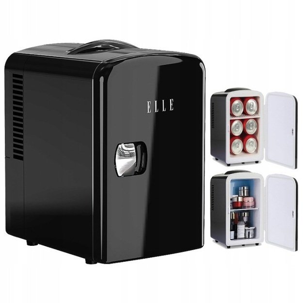 Mini fridge ELLE Home ESDAF101BKEU 4L black