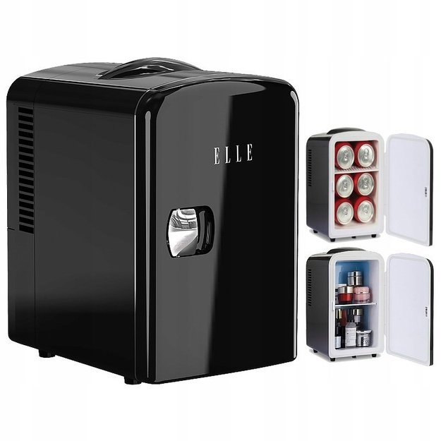 Mini fridge ELLE Home ESDAF101BKEU 4L black