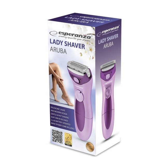 Shaver Esperanza Aruba EBG003V (purple color)