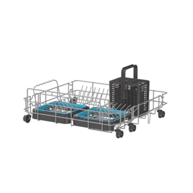 Candy Dishwasher | CP 8F9FFW | Free-standing | Width 55 cm | Number of place settings 8 | Number of programs 8 | Energy efficien