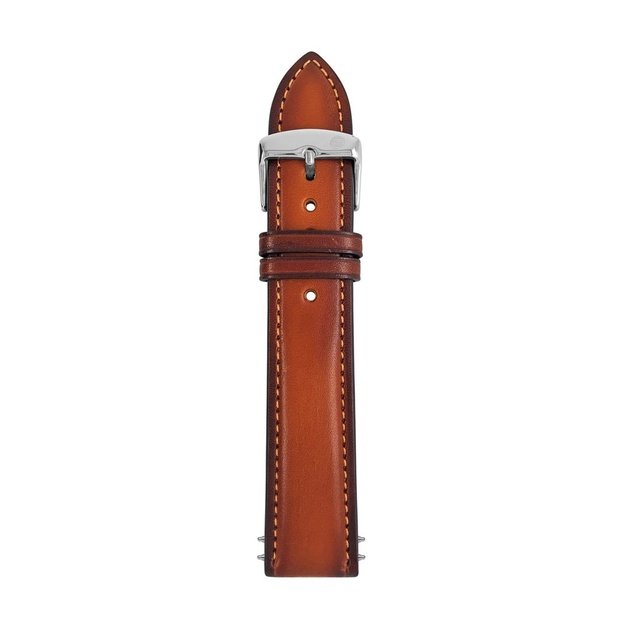 Leather strap Zeppelin in brown, 22 mm