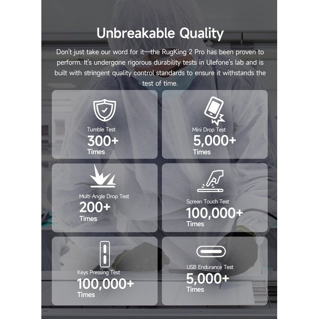 Ulefone RugKing 2 Pro 4G smartphone 4/64GB Black