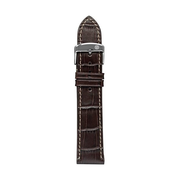 Leather strap Zeppelin brown, 20 mm