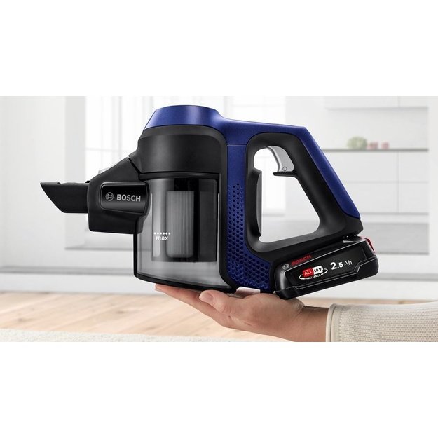 Bosch Serie 6 BBS611MAT stick vacuum/electric broom Bagless 0.3 L Blue