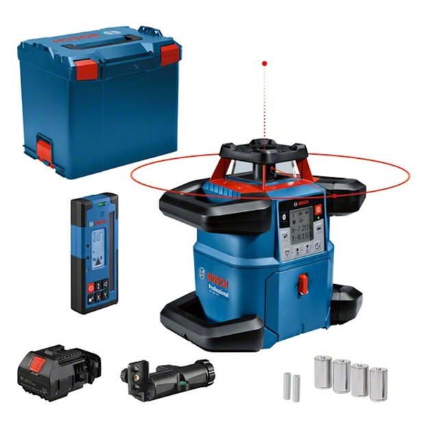 Rotacinis lazerinis nivelyras BOSCH GRL 600 CHV LB LR60
