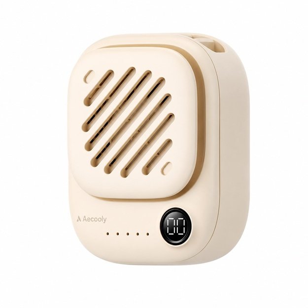 Aecooly Click 01 Mini portable neck fan &ndash; beige