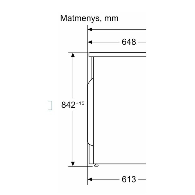 Džiovyklė Bosch WTH85V0MSN