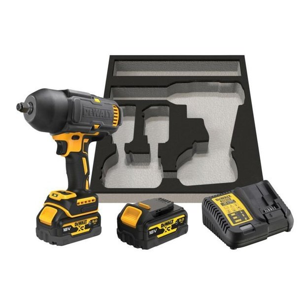 Smūginis veržliasukis 1/2  18V 2*5,0Ah DCF900P2G DEWALT