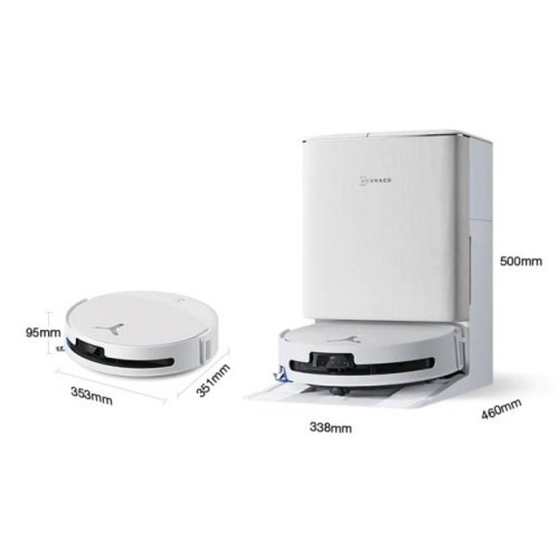 Ecovacs Deebot T90 Omni Robot Vacuum Cleaner 0.25 L White