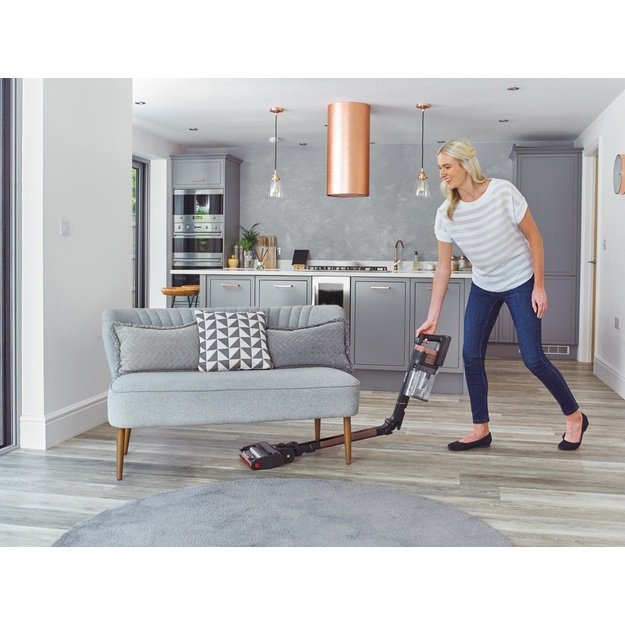 Shark Stratos 2-in-1 stick vacuum Battery Dry Bagless Black, Peach