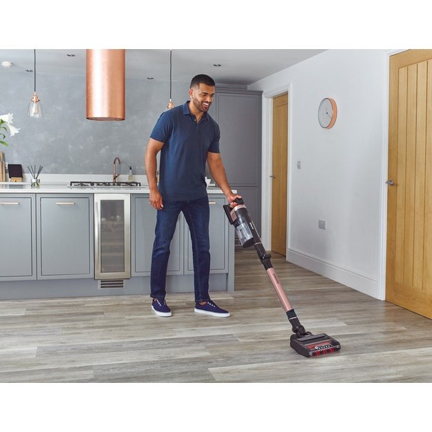 Shark Stratos 2-in-1 stick vacuum Battery Dry Bagless Black, Peach