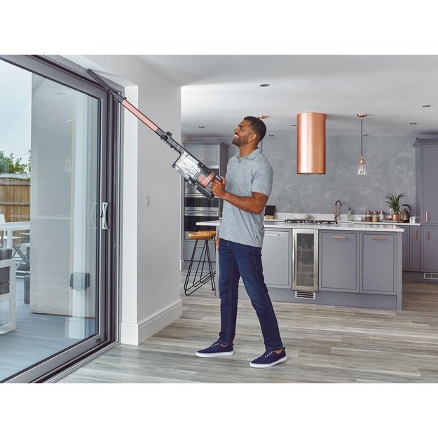 Shark Stratos 2-in-1 stick vacuum Battery Dry Bagless Black, Peach