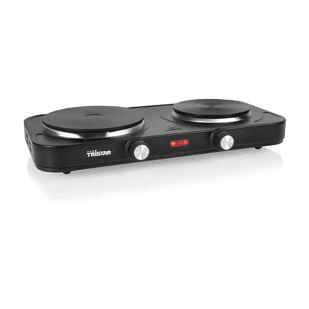 Tristar Table Hob | KP-6152 | Number of burners/cooking zones 2 | Electric | Black
