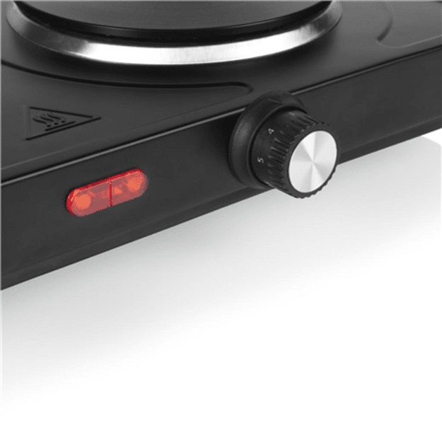 Tristar Table Hob | KP-6152 | Number of burners/cooking zones 2 | Electric | Black