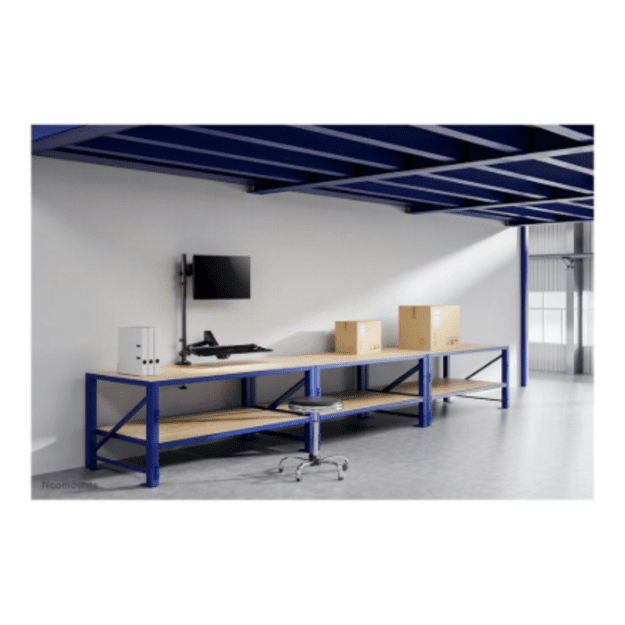 Neomounts Desk Mount | DS90-325BL1 Sit-stand workstation desk | Adjustable Height