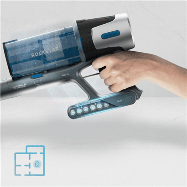 Cecotec Vacuum cleaner | Conga Rockstar P50 X-Treme | Corded operating | Handstick | 400 W | 33.6 V | Operating time (max) 60 mi