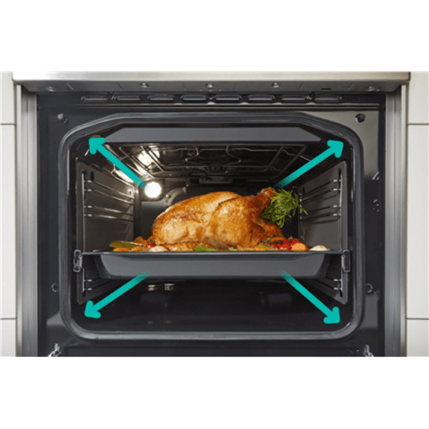 Gorenje Cooker | GE5A21WH | Hob type Electric | Oven type Electric | White | Width 50 cm | Grilling | Depth 59.4 cm | 68 L
