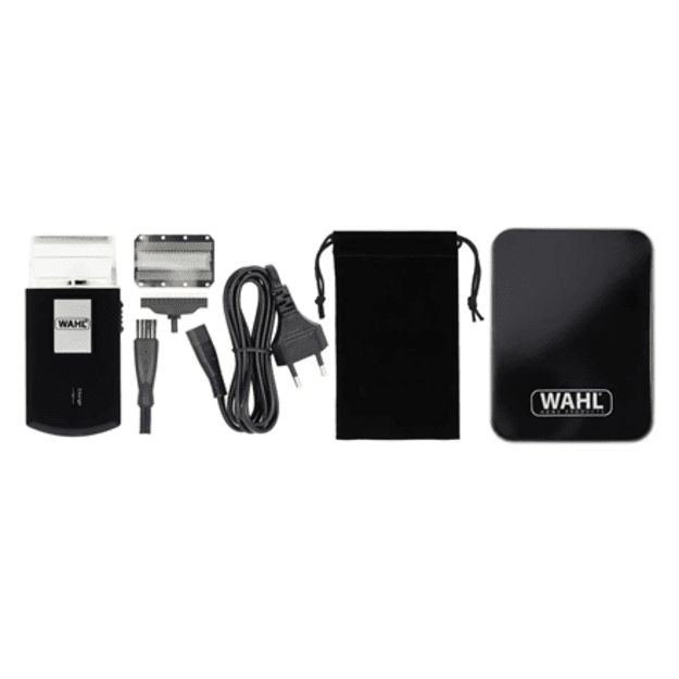 WAHL | Travel Shaver | 03615-1016 | Operating time (max) 45 min | NiMH | Black