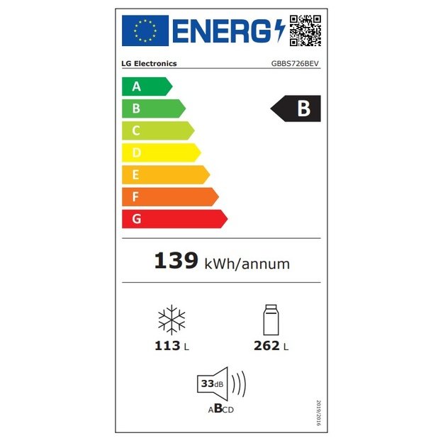 LG GBBS726BEV
