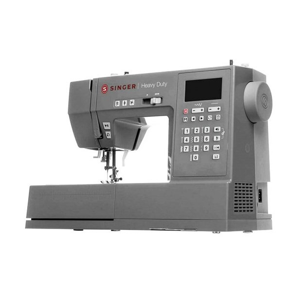 Singer | Computerized Sewing Machine | HD6805C Heavy Duty | Number of stitches 586 | Number of buttonholes 9 | Grey