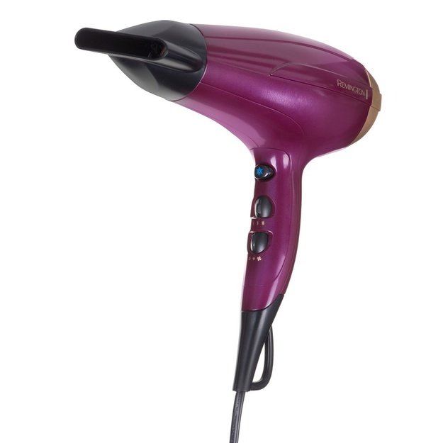 Dryer for hair REMINGTON D5219 (2300W, purple color)