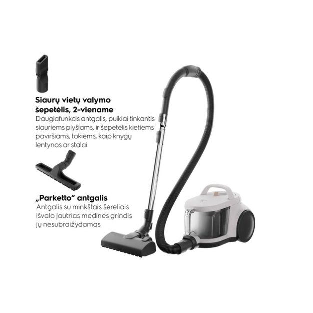 Cikloninis dulkių siurblys Electrolux EL51C2SW