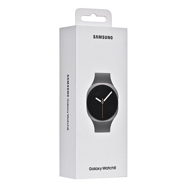 Samsung Galaxy Watch 8 3.3 cm (1.3 ) AMOLED 40 mm Digital 438 x 438 pixels Touchscreen Graphite Wi-Fi GPS (satellite)