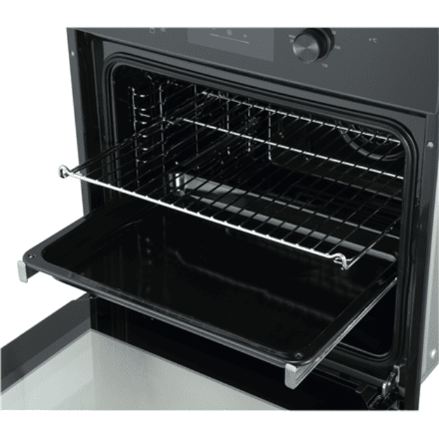 Midea MBO65M80D2-BK Oven, Built-in, Electric, Width 59.5 cm, Touch Display, Black