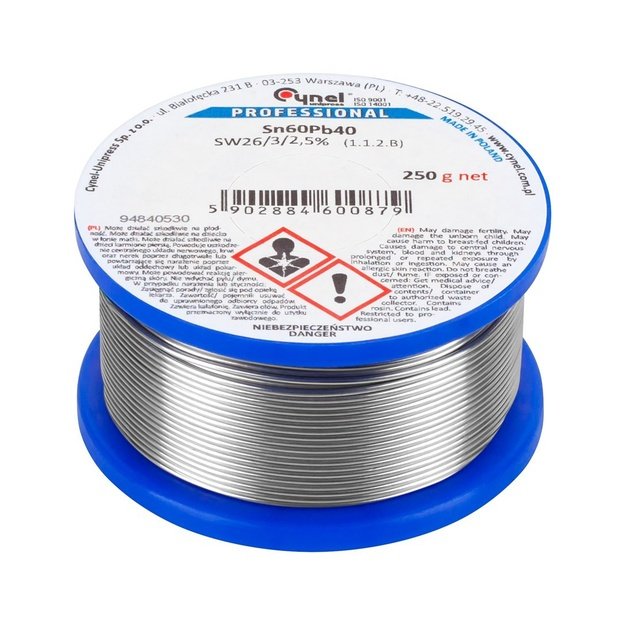 TIN 2.0mm SPOOL 250g sN60Pb40