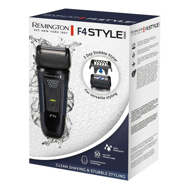 Remington F4002 men s shaver Rotation shaver Trimmer Black, Blue