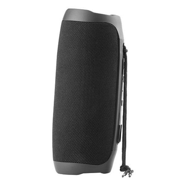 Bluetooth kolonėlė STREETZ, 2x10W, AUX, micro SD lizdas, juoda / S350-BLK / 6612034