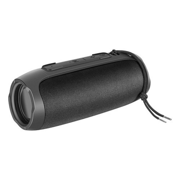 Bluetooth kolonėlė STREETZ, 2x10W, AUX, micro SD lizdas, juoda / S350-BLK / 6612034